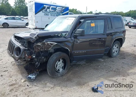 2014 Jeep Patriot Sport from USA, damaged, VIN 1C4NJRBB6ED592784